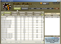 Cake Poker Lobby