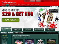 Ladbrokes Poker Homepage