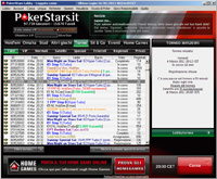 PokerStars Lobby