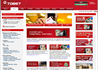 ToBet Poker Homepage